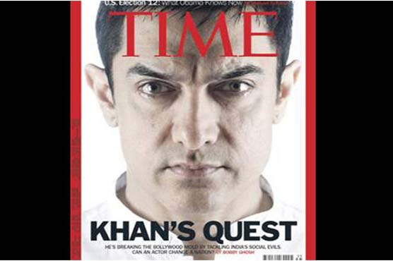 Aamir Khan graces Time magazine cover