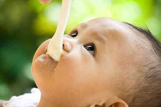 Babies food determines risk of obesity