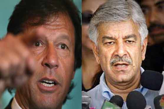 Imran serves defamation notice to Khawja Asif 