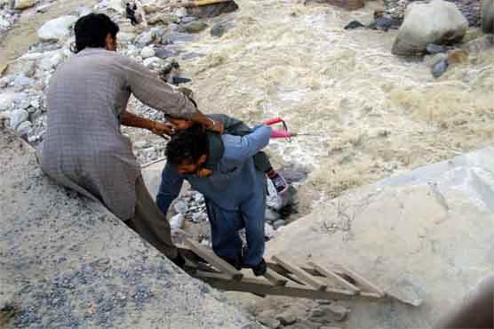 13 swept away by flash flood in Azad Kashmir