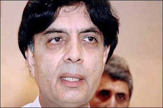 Nisar refuses to hold talks on interim setup