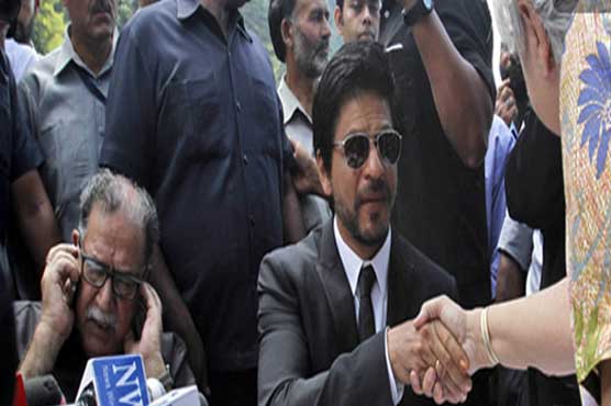 Chaos mars Shah Rukh press conference in Kashmir