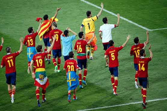  Spain footballers look forward to play in Brazil