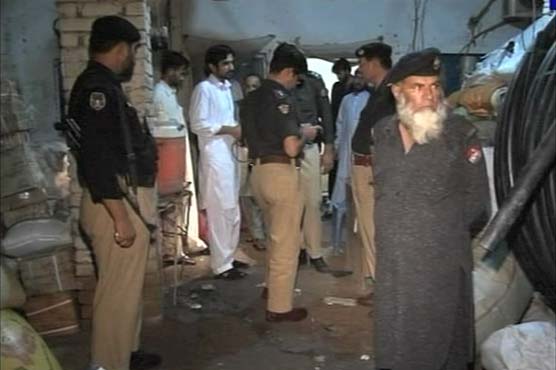 Peshawar: Cache of arms, ammunition seized