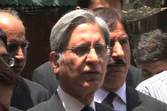 Cases against Bahria Town are groundless: Aitzaz 