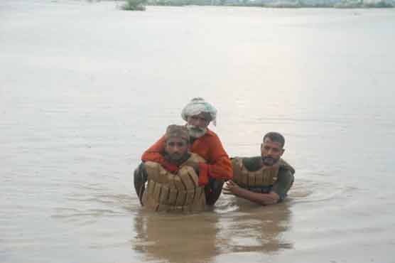 Army recues 3681 flood affectees: ISPR