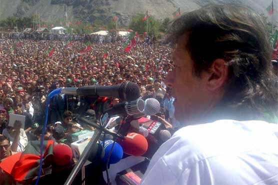 PTI's tsunami to end 'era of oppression': Imran
