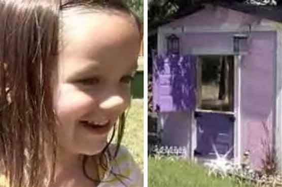 4-year-old girl's family sued over pink playhouse 