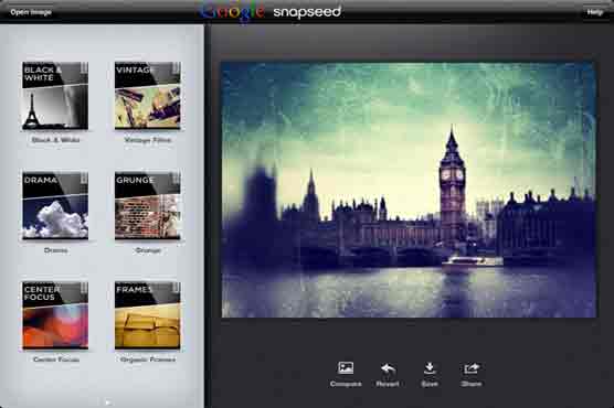 Google snaps up Snapseed's photo-editing service
