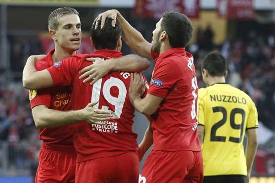 Liverpool beat Young Boys 5-3, Atletico win 3-0