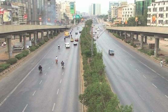 Public transport remains off the road in Karachi