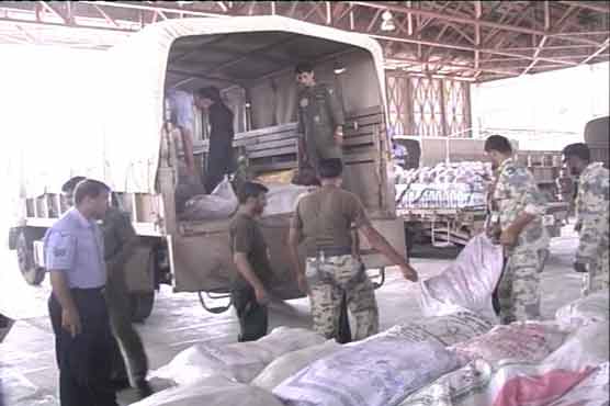  PAF continues relief operations in rain-hit areas
