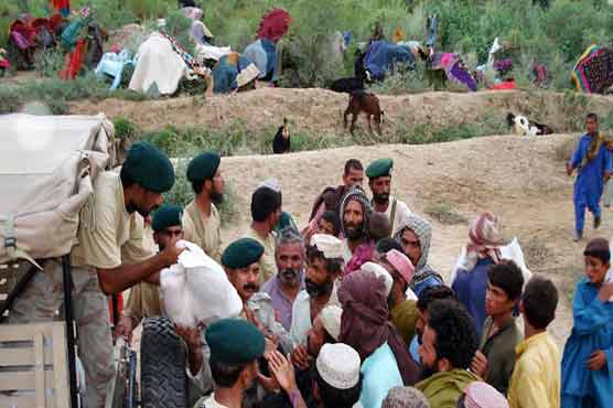 Armys relief operation in flood-hit areas continues