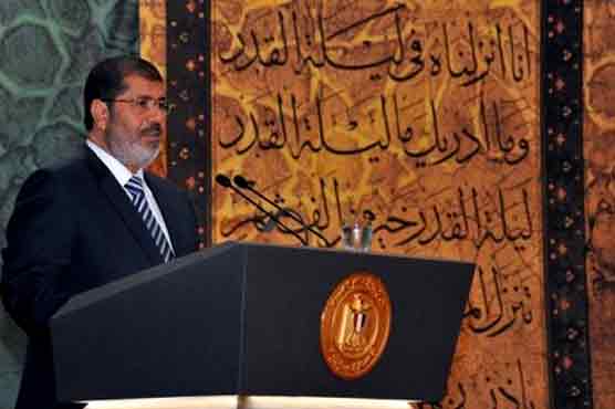 Egypt's Morsi opposes foreign intervention in Syria 