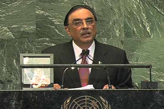 Zardari seeks UN action against anti-Muslim hate stuff  