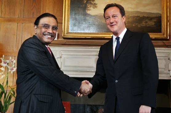Zardari, Cameron pledge to further enhance strategic ties