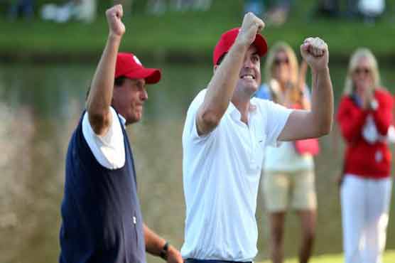 US takes 5-3 lead over Europe in Ryder Cup