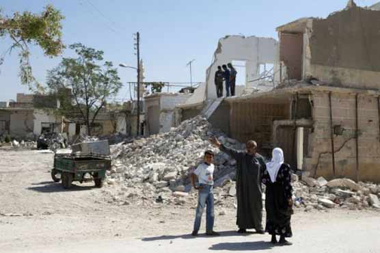 Syrian forces shell rebel held areas 