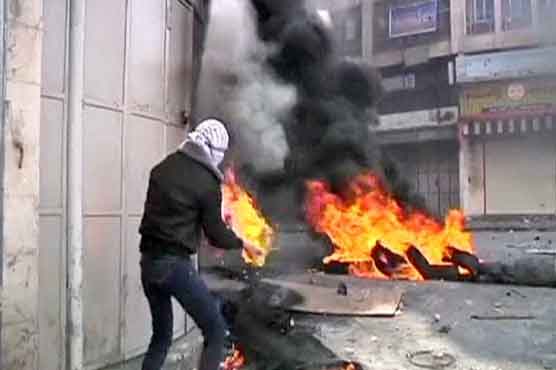 Palestinians protest death of prisoner in Israeli jail 