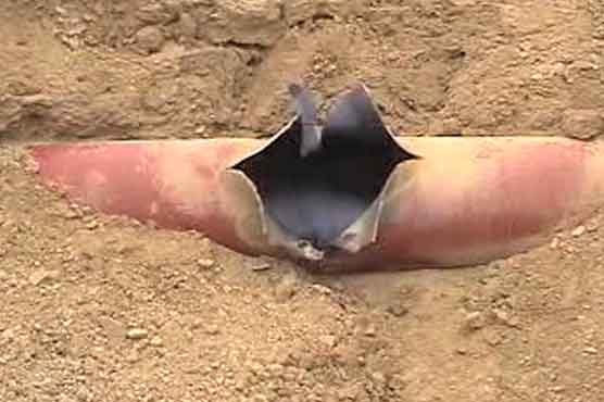 Uch power plant gas supply line blown up 