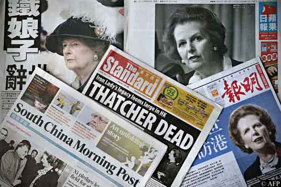 Friend, foes pay tribute to Margaret Thatcher