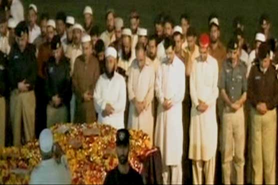 Blast near ANP rally: Funeral prayers of 4 cops offered