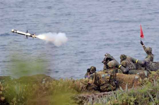 Taiwan shows force in biggest live-fire drill since 2008