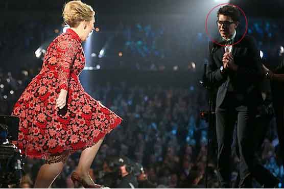 Ukrainian charged for gatecrashing Grammys show