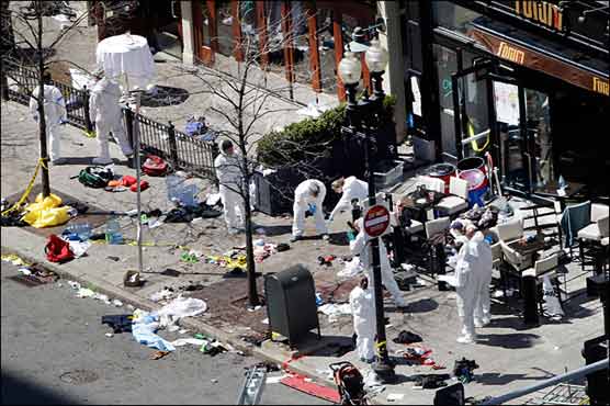 Boston bombs possibly pressure-cookers full of shrapnel