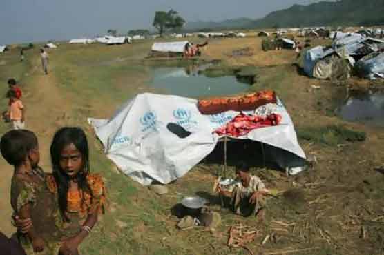 UN concerned over lack of funds for displaced Muslims