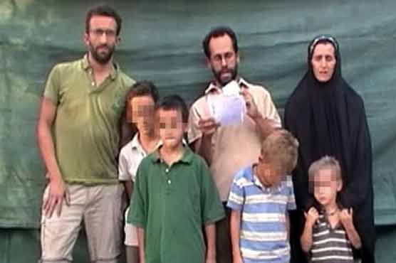 French family arrive home after hostage ordeal 