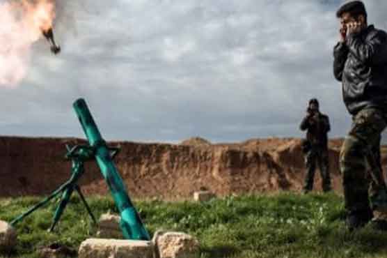 Syrian rockets again fall on Lebanese territory