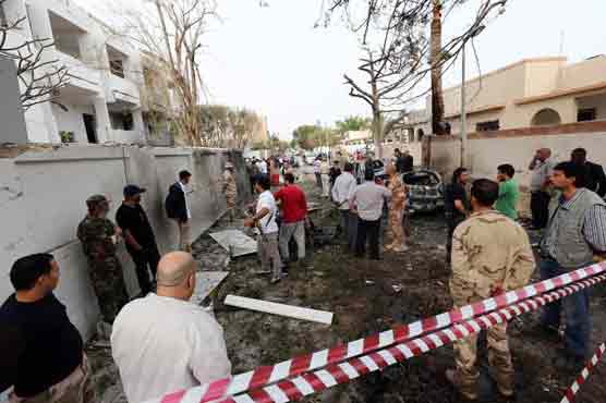 Two French guards hurt in Libyan blast