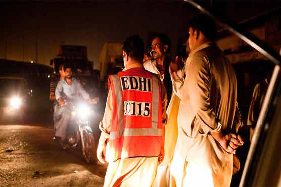 Four killed, 14 hurt in blast near MQM office 