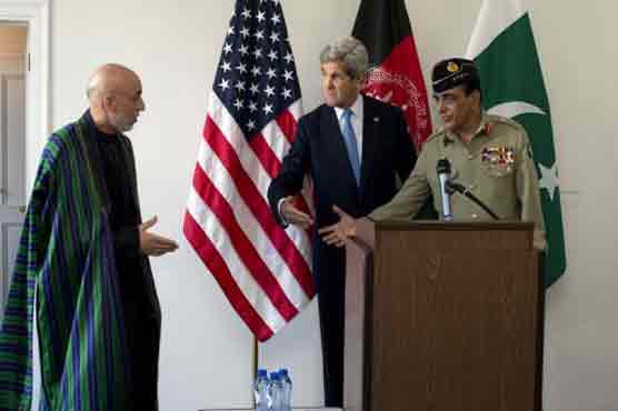 Pakistan-Afghan-US talks make progress: Kerry