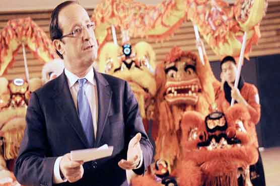 China, France vow to promote 'multipolar' world