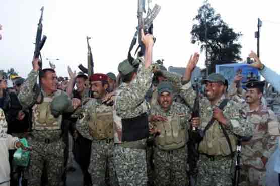 Iraqi soldiers retake control of Sunni town