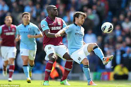Man City beat West Ham 2-1 in Premier League