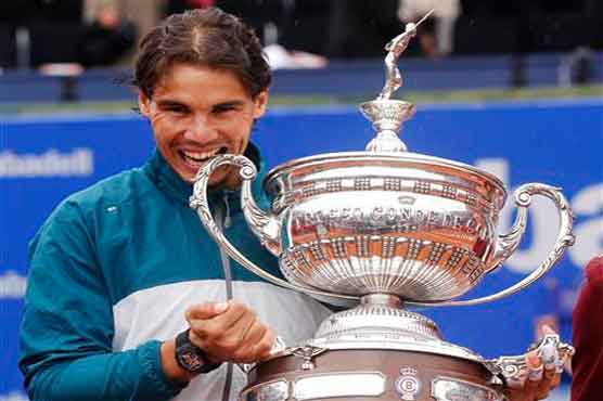 Nadal wins record eighth title in Barcelona