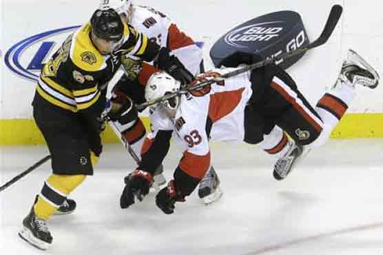 Senators beat Bruins 4-2 to grab No. 7 seed 