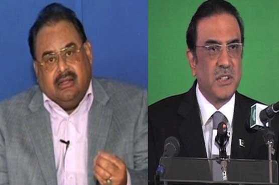 Altaf contacts Zardari, discuss terrorism