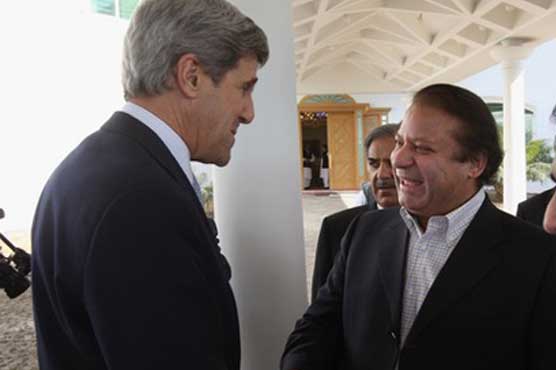 John Kerry meets PM Nawaz in Islamabad