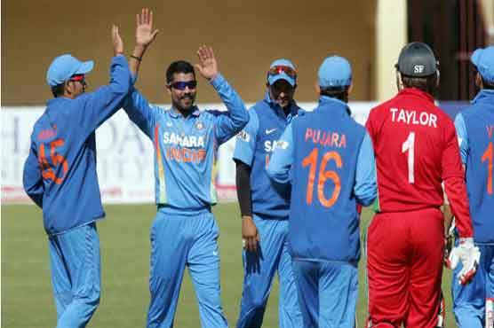 Zimbabwe bowled out for 144 by India in 4th ODI