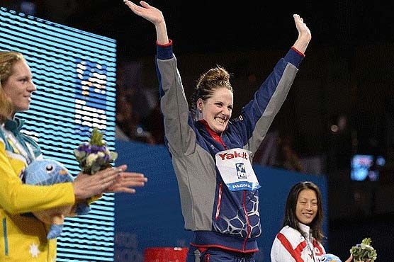 Franklin makes it 5 golds at world championships