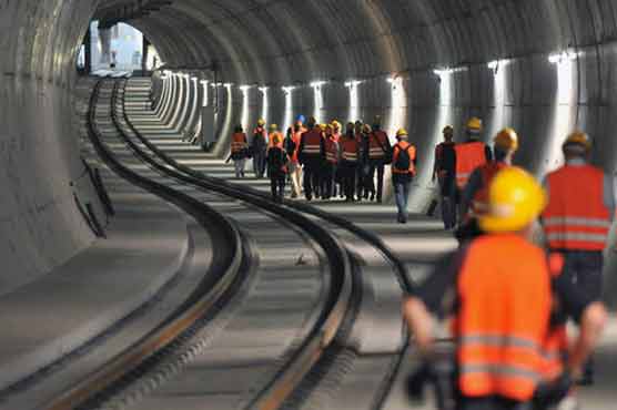 Rail tunnel connecting Istanbul's European, Asian sides completed 
