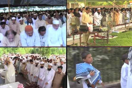  Eid being celebrated with zeal allover country 