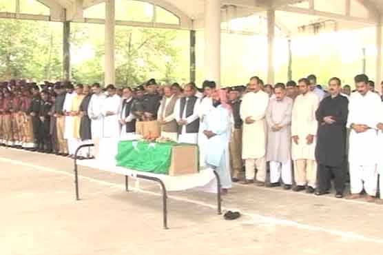 DIG Fayyaz laid to rest in Lahore 