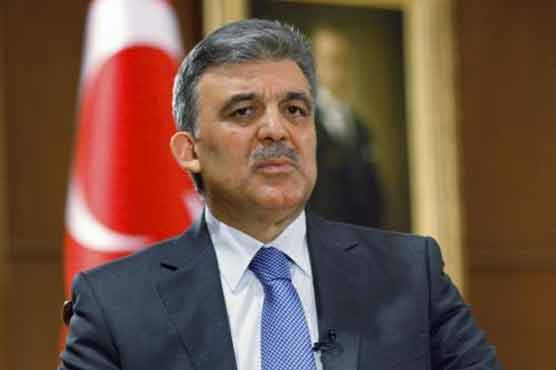 Gul stresses early restoration of democracy in Egypt 