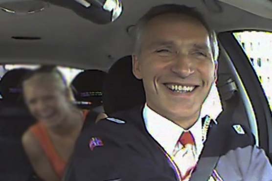 Norway leader goes undercover as taxi driver