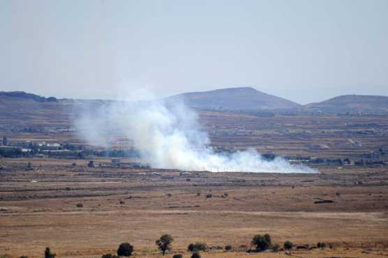Syrian mortars land in Golan, Israel retaliates 